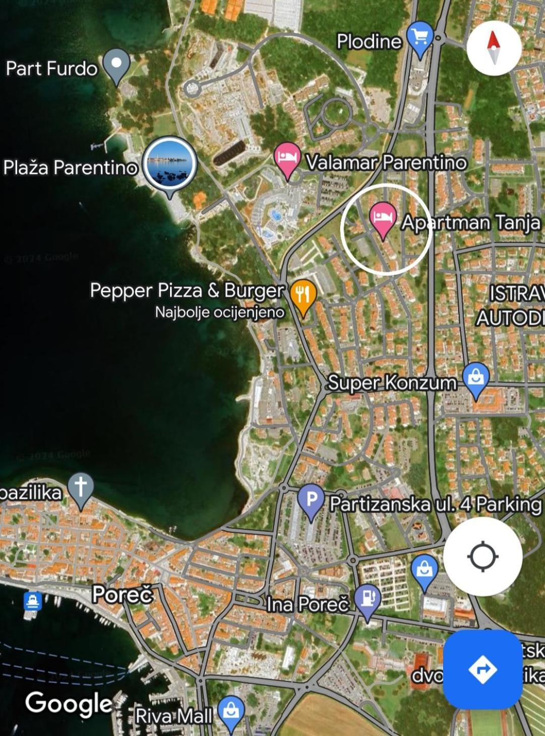 Apartment Tanja Poreč Dış mekan fotoğraf